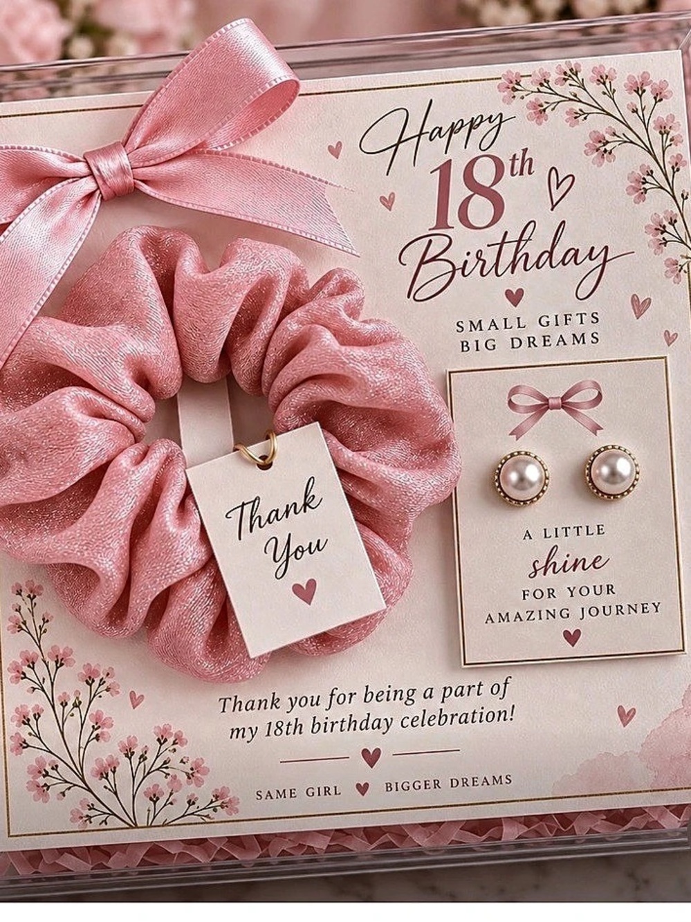 Party favor for 18th birthday